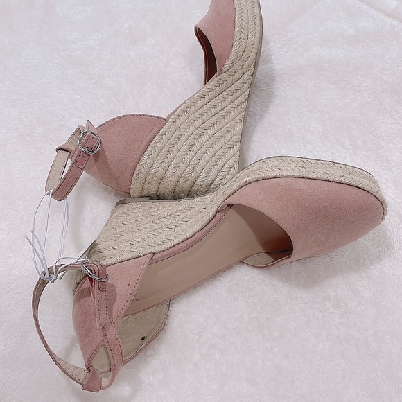 Blush Espadrilles Wedges 6 NWT - Picture 3 of 5